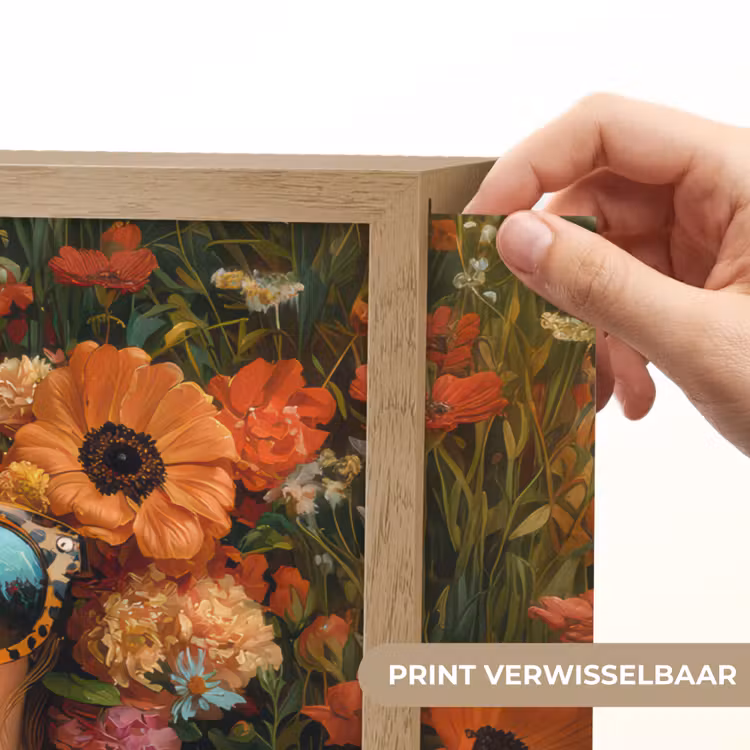 Lightbox - Wandlamp - Vrouwen - Bloemen - Modern - Bril - Abstract — 5