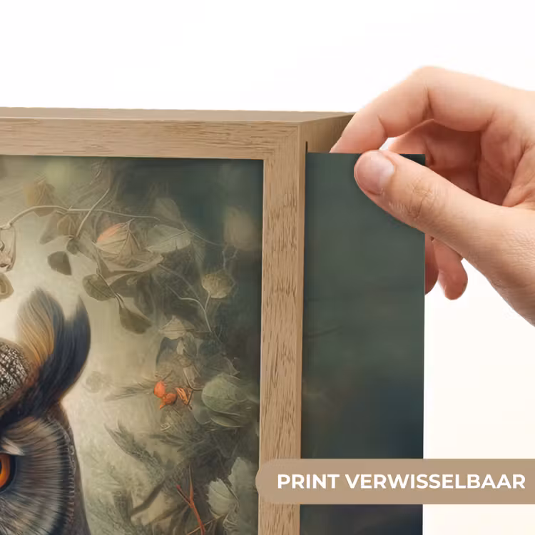 Lightbox - Wandlamp - Uil - Vogels - Bloemen - Natuur — 5