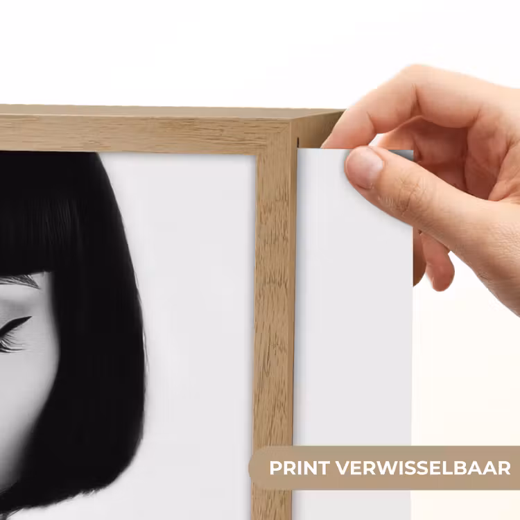 Lightbox - Wandlamp - Vrouw - Lolly - Zwart - Wit — 5