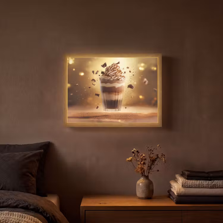 Lightbox - Wandlamp - Dessert - Chocolade - Zoet - Eten — 3
