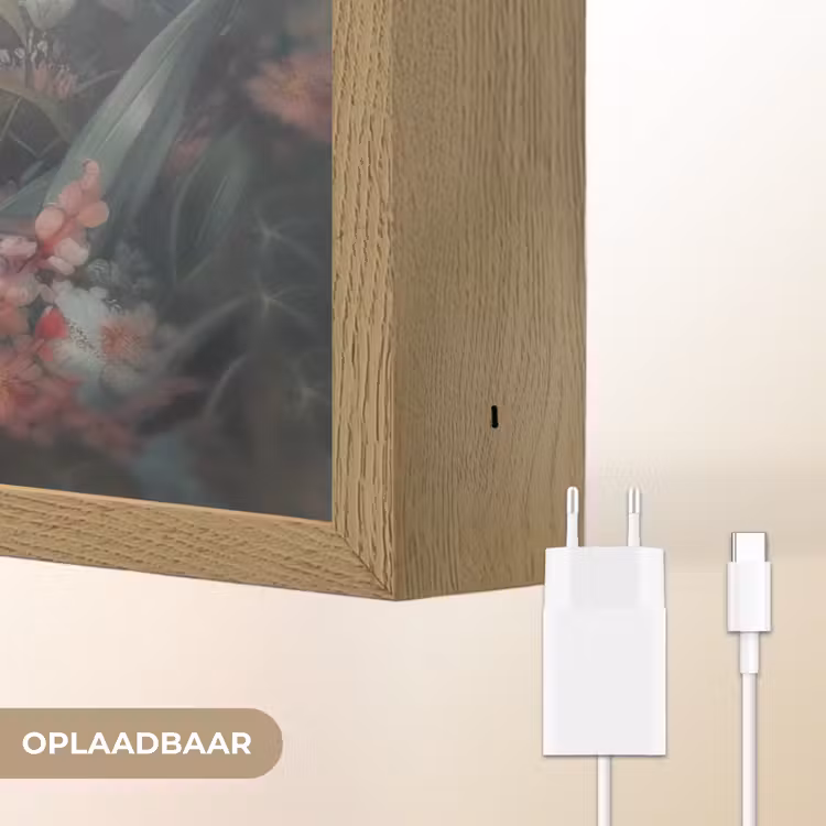 Lightbox - Wandlamp - Panda - Wilde dieren - Bloemen - Natuur — 7