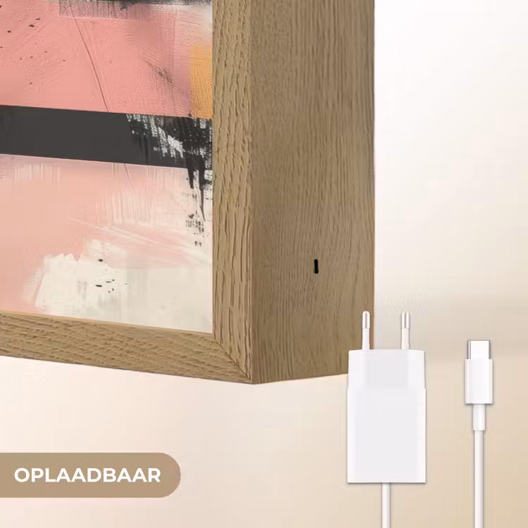 Lightbox - Wandlamp - Roze - Abstract - Aesthetic - Modern - Vormen — 7