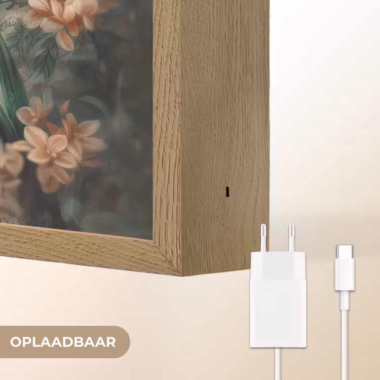 Lightbox - Wandlamp - Tijger - Vlinders - Dieren - Jungle - Bloemen — 7
