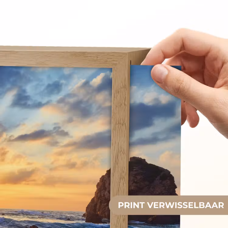 Lightbox - Wandlamp - Strand - Zonsondergang - Natuur - Zee - Landschap — 5