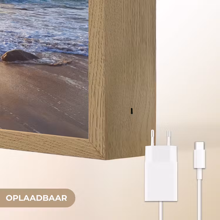 Lightbox - Wandlamp - Strand - Zonsondergang - Natuur - Zee - Landschap — 7