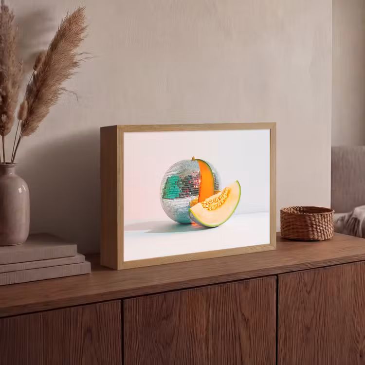 Lightbox - Wandlamp - Disco - Discobal - Meloen - Pastel — 4