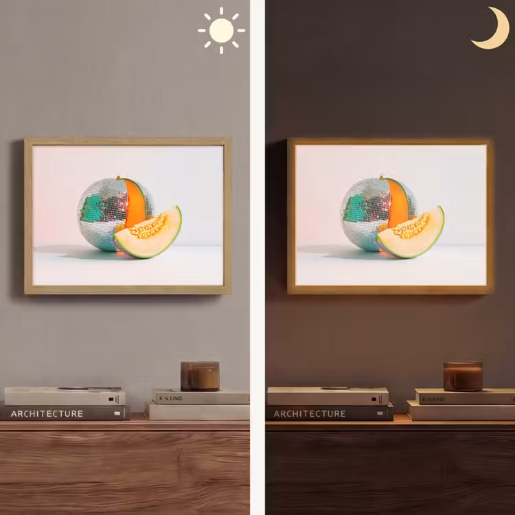 Lightbox - Wandlamp - Disco - Discobal - Meloen - Pastel — 6