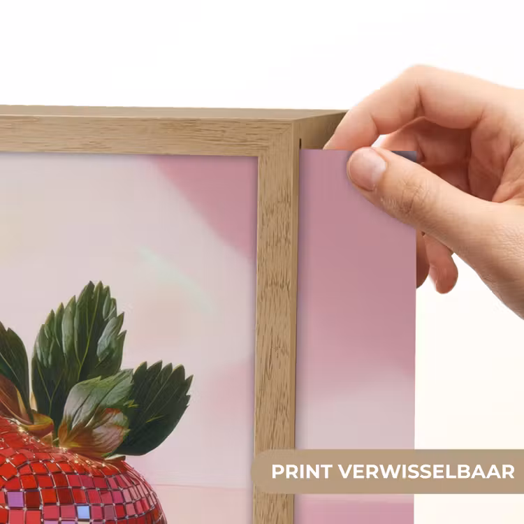 Lightbox - Wandlamp - Disco - Fruit - Glitter - Strawberry — 5