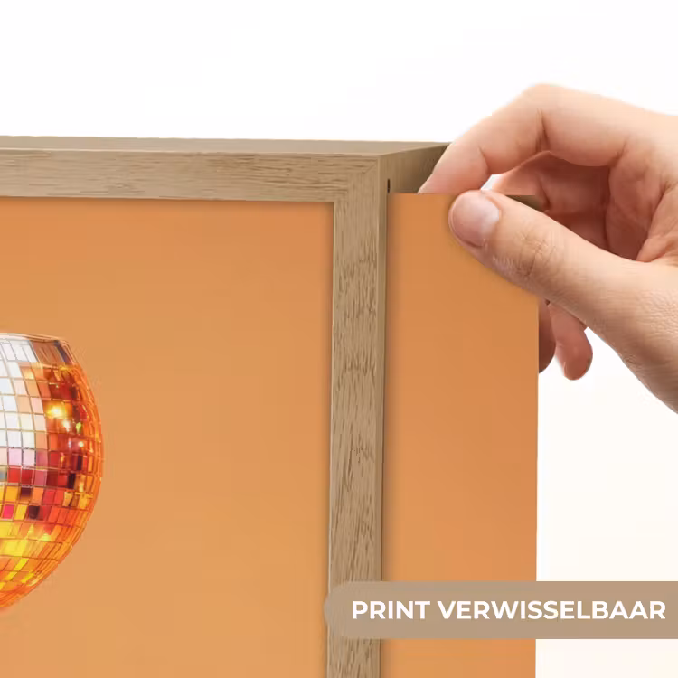 Lightbox - Wandlamp - Drank - Oranje - Glitter - Disco — 5