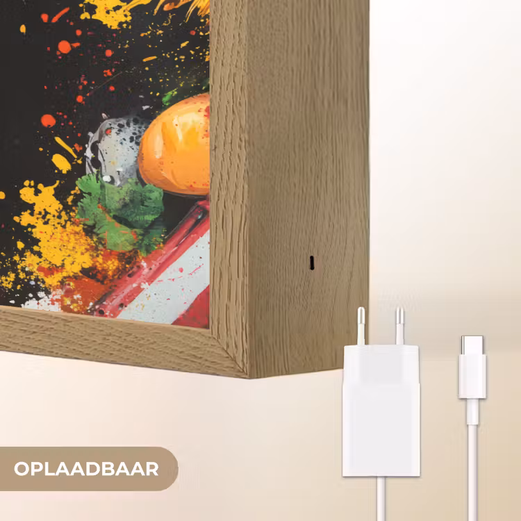Lightbox - Wandlamp - Fastfood - Graffiti - Hamburger - Eten - Modern — 7