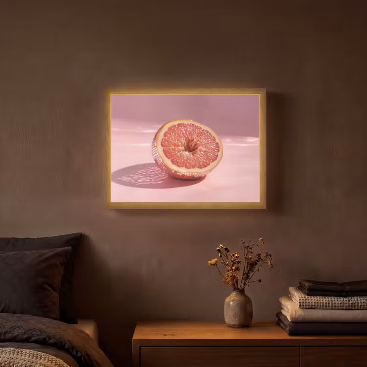 Lightbox - Wandlamp - Grapefruit - Roze - Disco - Shiny — 3