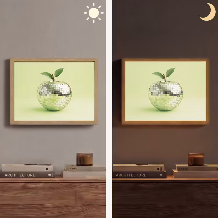 Lightbox - Wandlamp - Groen - Disco - Decoratie - Appel — 6