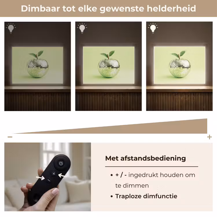 Lightbox - Wandlamp - Groen - Disco - Decoratie - Appel — 9