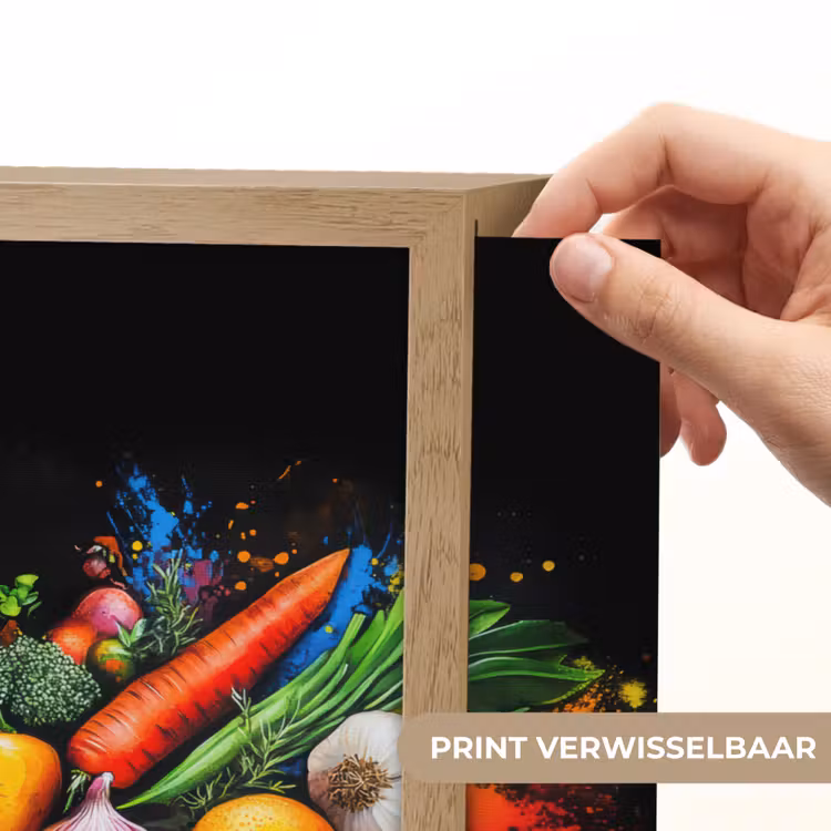 Lightbox - Wandlamp - Groente - Eten - Kruiden - Graffiti - Koken — 5