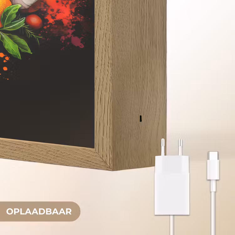 Lightbox - Wandlamp - Groente - Eten - Kruiden - Graffiti - Koken — 7