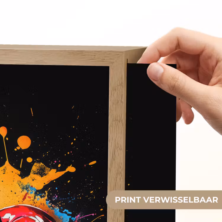 Lightbox - Wandlamp - Kersen - Fruit - Graffiti - Verf - Abstract - Modern - Kleurrijk — 5