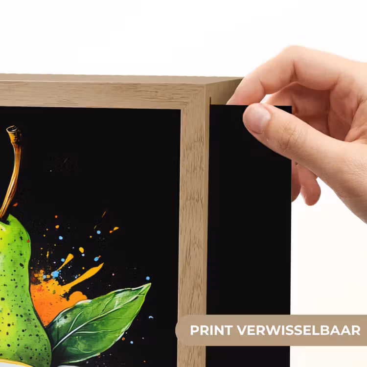 Lightbox - Wandlamp - Paprika - Peer - Citroen - Graffiti - Verf - Abstract — 5