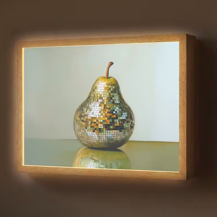 Lightbox - Wandlamp - Fruit - Disco - Art - Glitter — 1