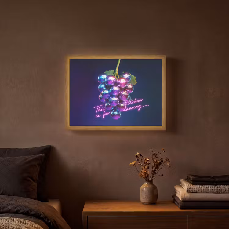 Lightbox - Wandlamp - Quote - Neon - Disco - Druiven — 3