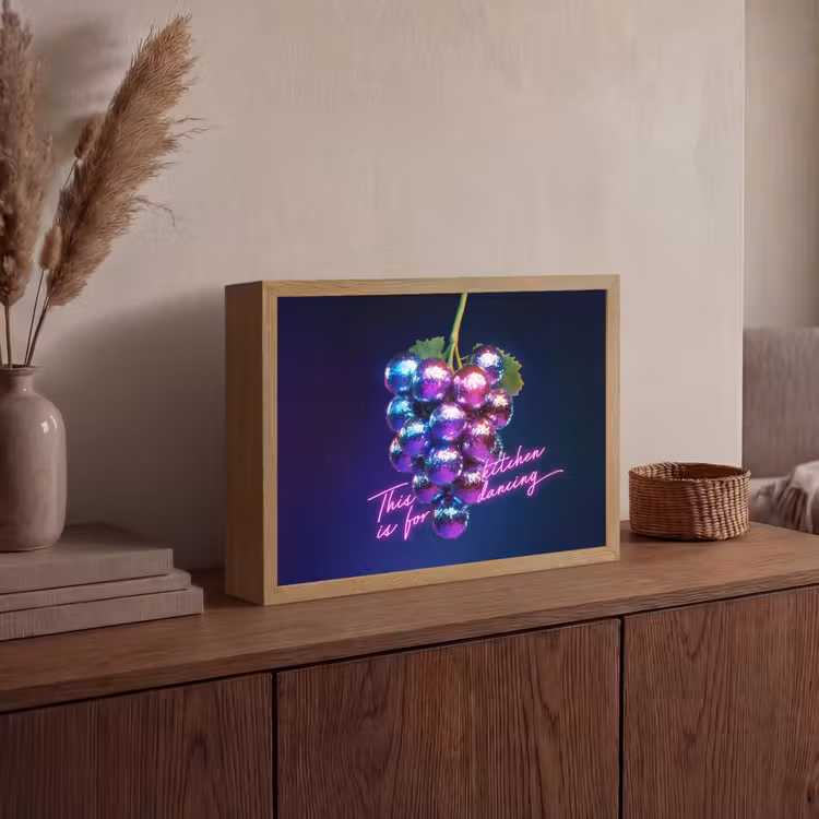 Lightbox - Wandlamp - Quote - Neon - Disco - Druiven — 4
