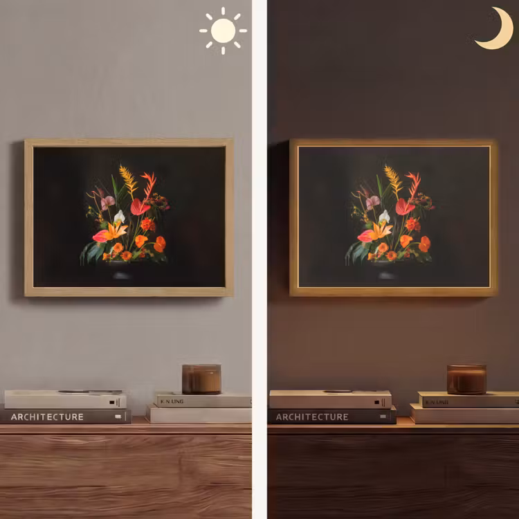 Lightbox - Wandlamp - Schaal - Boeket - Bloemen — 6