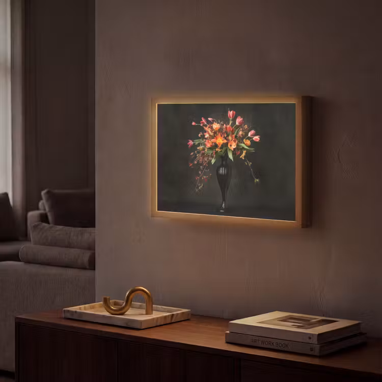 Lightbox - Wandlamp - Sierlijk - Boeket - Vaas — 2