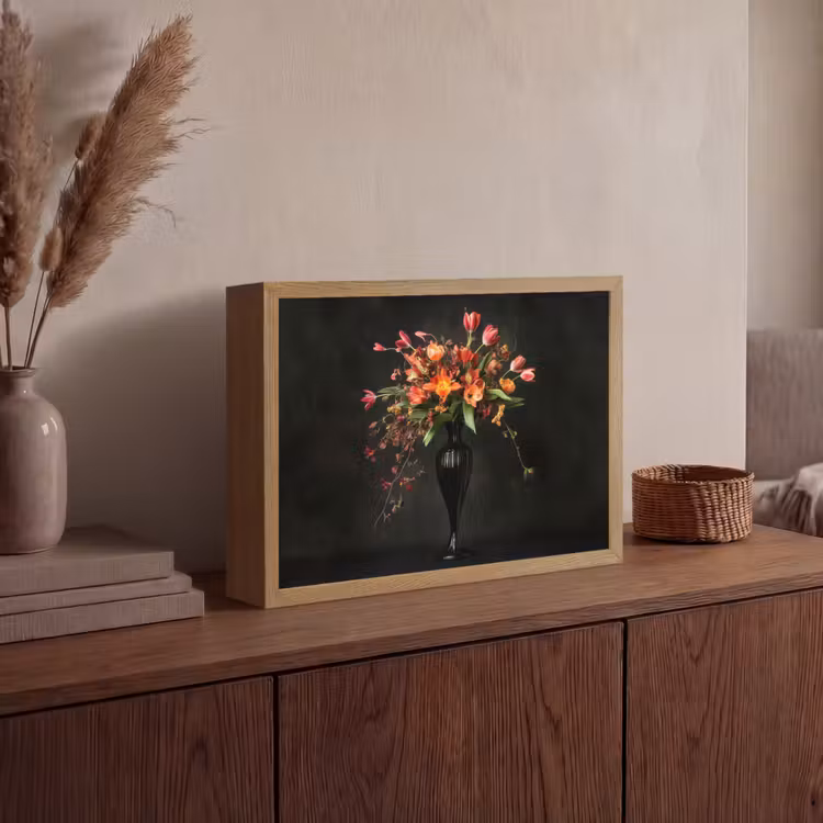 Lightbox - Wandlamp - Sierlijk - Boeket - Vaas — 4