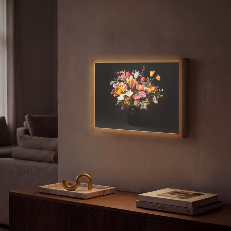 Lightbox - Wandlamp - Vaas - Bloemen - Tulpen — 2