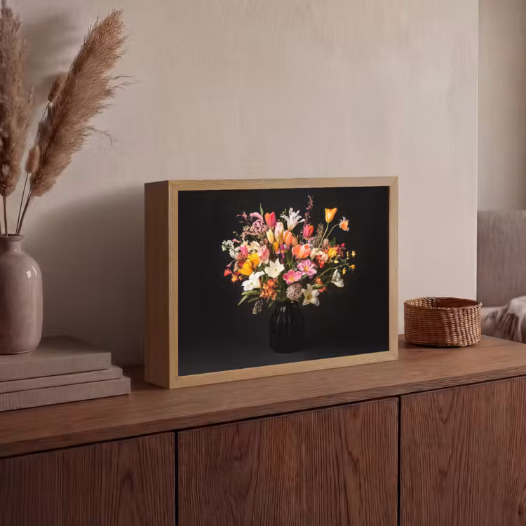 Lightbox - Wandlamp - Vaas - Bloemen - Tulpen — 4