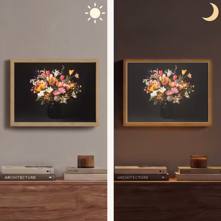 Lightbox - Wandlamp - Vaas - Bloemen - Tulpen — 6