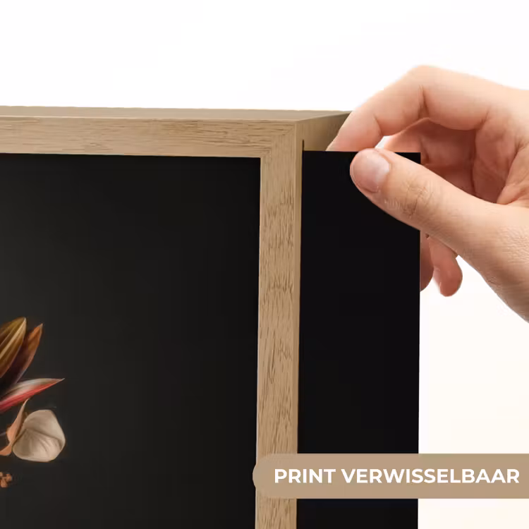 Lightbox - Wandlamp - Exotisch - Boeket - Vaas - Goud — 5