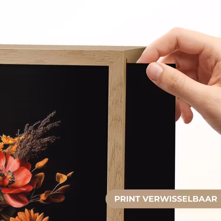 Lightbox - Wandlamp - Herfst - Boeket - Oranje — 5