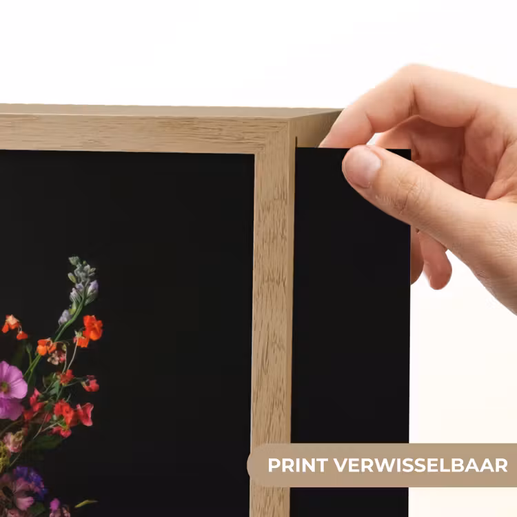 Lightbox - Wandlamp - Kleurrijk - Boeket - Vaas - Goud — 5