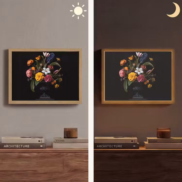 Lightbox - Wandlamp - Lente - Bloemen - Klassiek - Vaas — 6