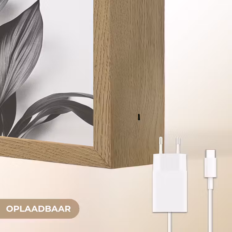Lightbox - Wandlamp - Plant - Bladeren - Minimalistisch - Zwart — 7