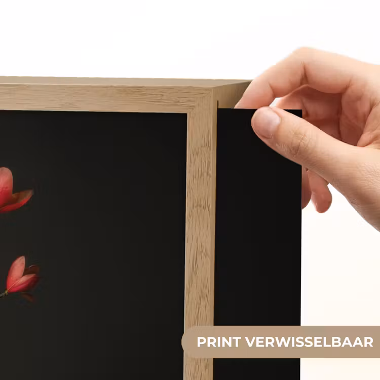 Lightbox - Wandlamp - Rode - Bloemen - Vaas — 5