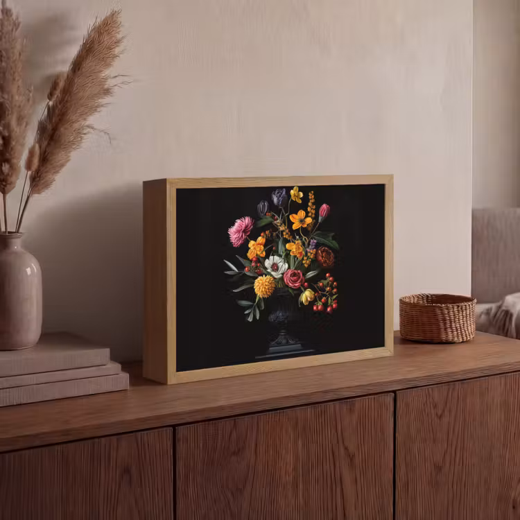 Lightbox - Wandlamp - Sierlijk - Boeket - Bladeren — 4