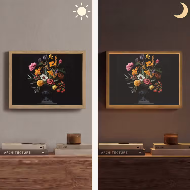 Lightbox - Wandlamp - Sierlijk - Boeket - Bladeren — 6