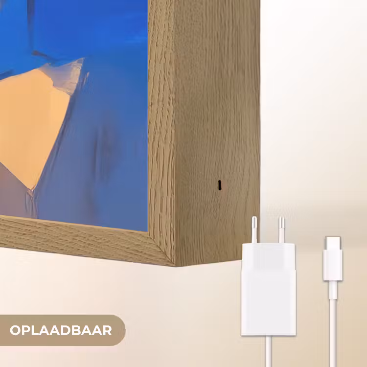 Lightbox - Wandlamp - Vos - Oranje - Vormen - Abstract — 7