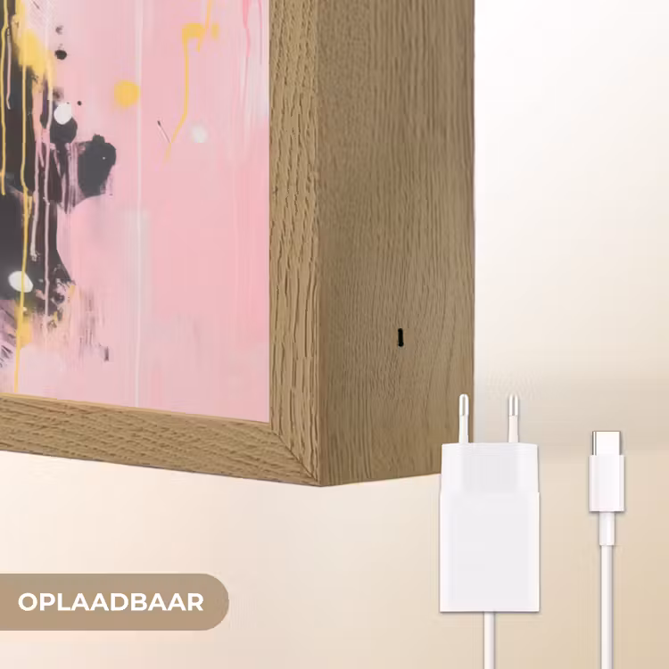 Lightbox - Wandlamp - Zwart - Panter - Roze - Abstract — 7
