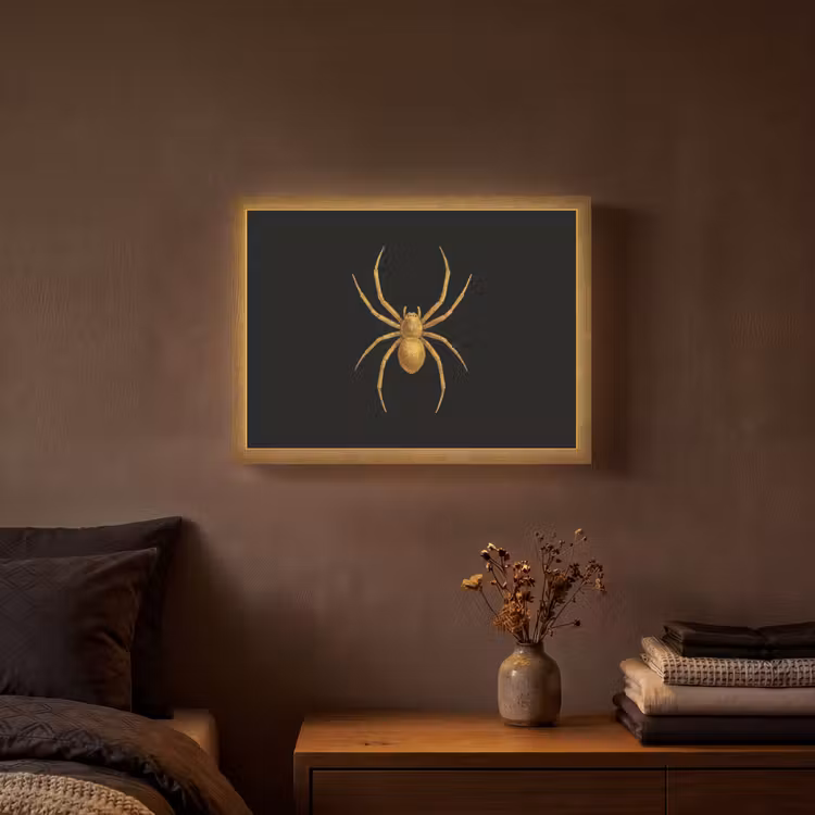 Lightbox - Wandlamp - Spin - Goud - Minimalistisch - Poten — 3