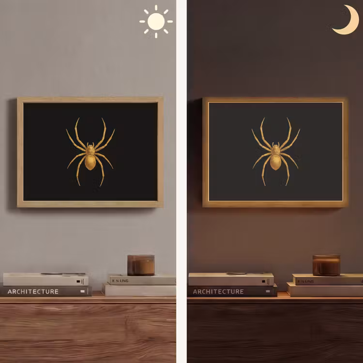 Lightbox - Wandlamp - Spin - Goud - Minimalistisch - Poten — 6