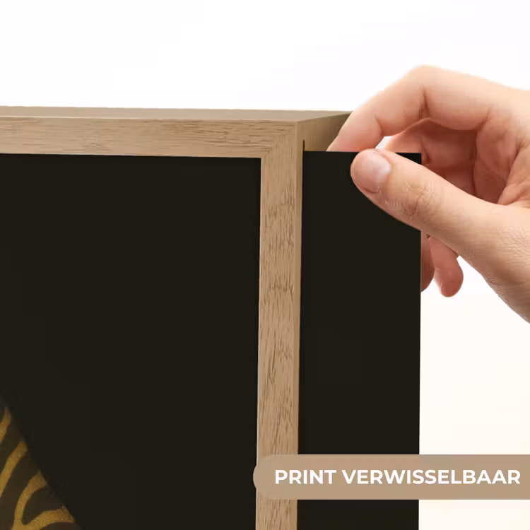 Lightbox - Wandlamp - Zebra - Strepen - Goud — 5