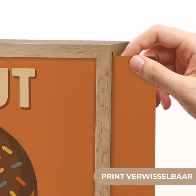 Lightbox - Wandlamp - Donut - Spikkels - Kleurrijk - Quote — 5