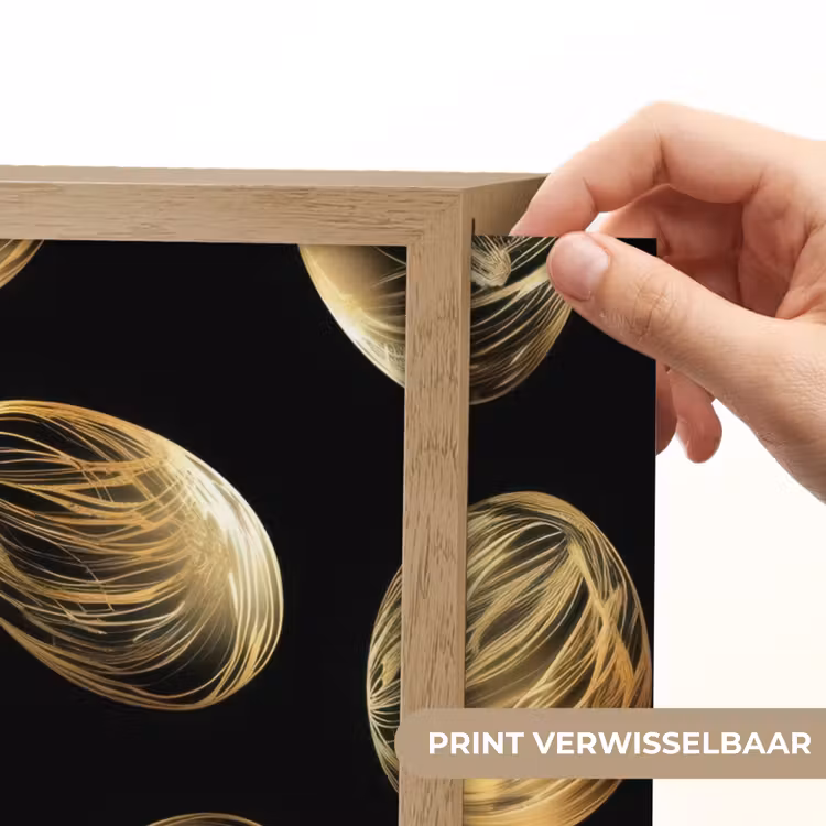 Lightbox - Wandlamp - Eieren - Goud - Patroon — 5