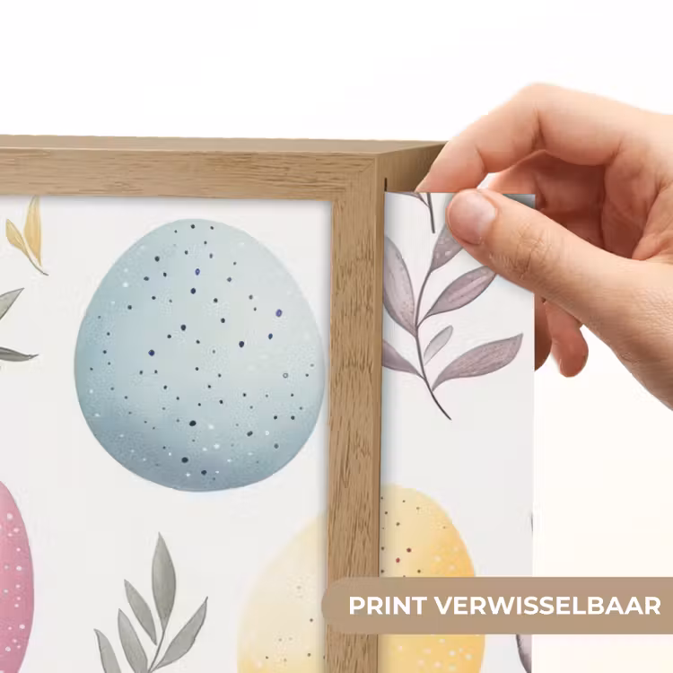 Lightbox - Wandlamp - Eieren - Kleurrijk - Patroon — 5