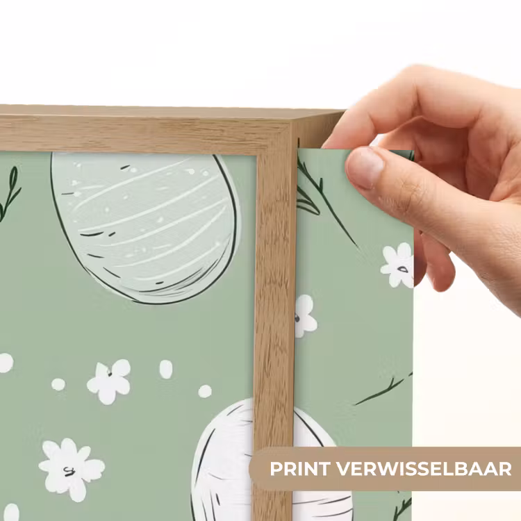 Lightbox - Wandlamp - Groen - Eieren - Patroon — 5