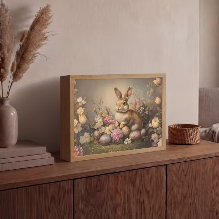 Lightbox - Wandlamp - Haas - Stilleven - Bloemen — 4