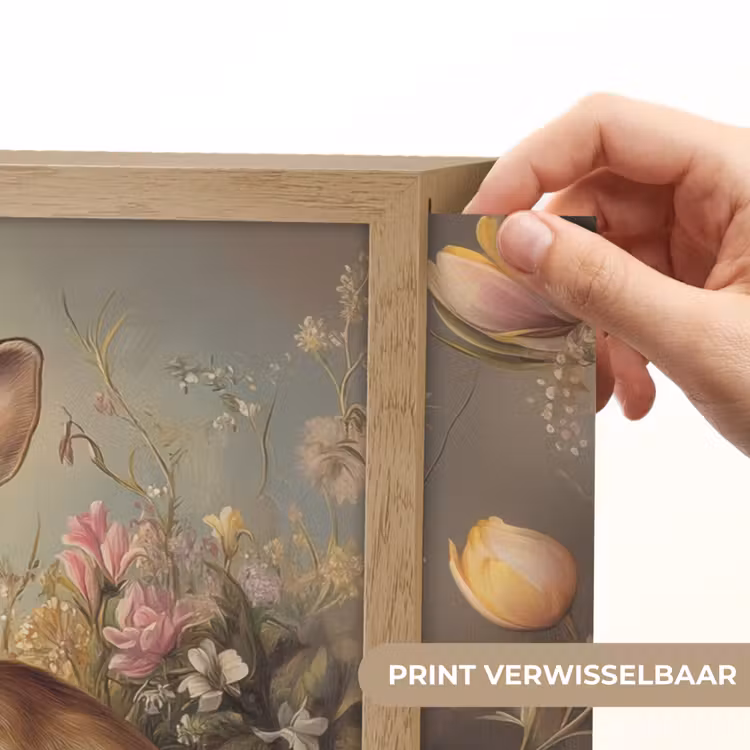 Lightbox - Wandlamp - Haas - Stilleven - Bloemen — 5