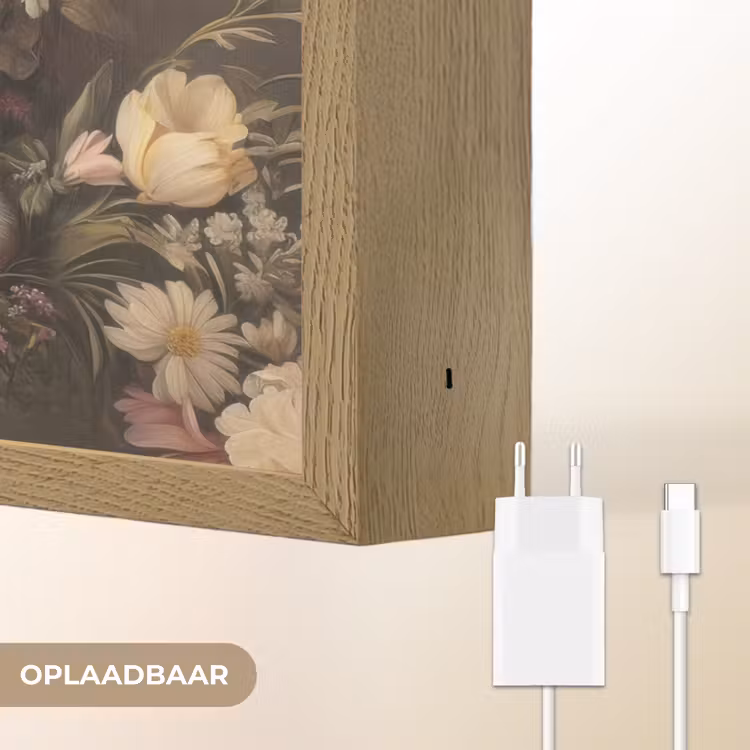 Lightbox - Wandlamp - Haas - Stilleven - Bloemen — 7